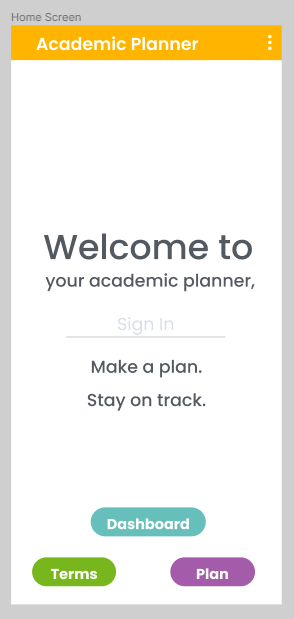 Academic Planner